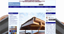 Desktop Screenshot of gouttieres-alu.net